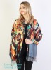 Glowing Music Oil Painting Scarf